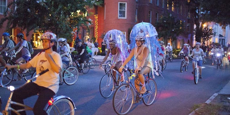 Moonlight Bike Ride Savannah 2019 