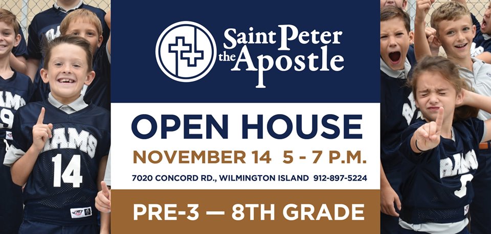 Saint Peter the Apostle Open House Savannah Wilmington Island 