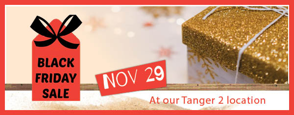 Black Friday deal at Sandbox museum Tanger Outlet Bluffton Hilton Head