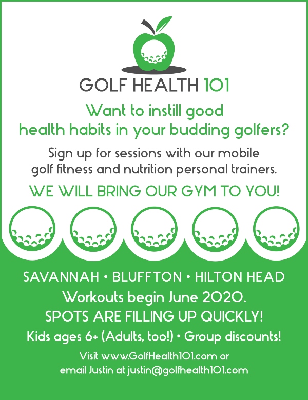 Golf Health mobile sessions lessons Savannah Hilton Head Bluffton