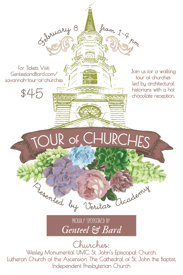 Tour of Churches Savannah Veritas Academy 