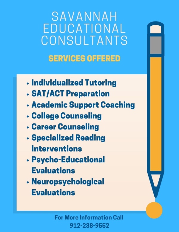 Savannah Educational Consultants tutoring 