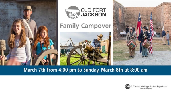 Old Fort Jackson Family Campover 2020 