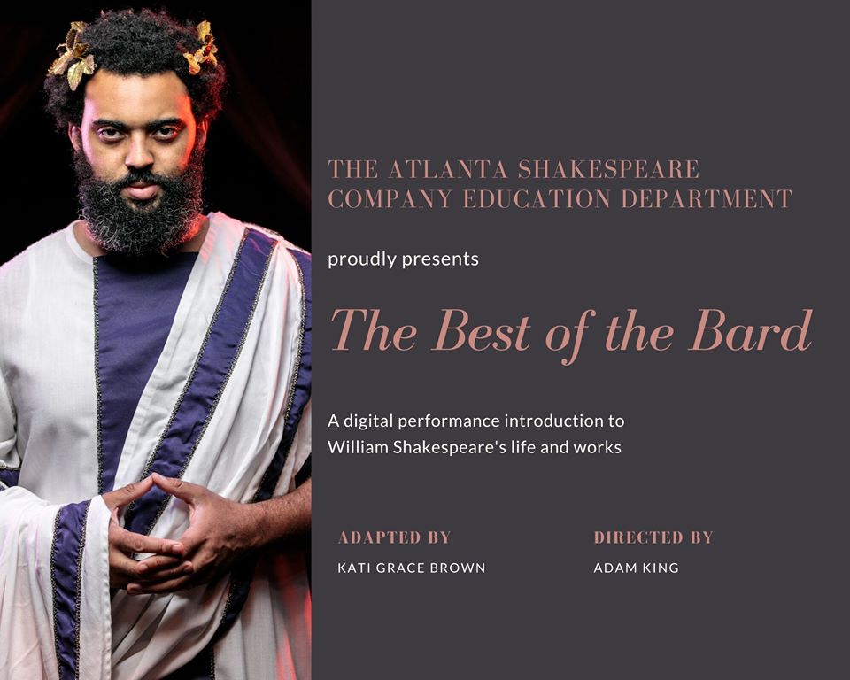 Atlanta Shakespeare free digital productions 