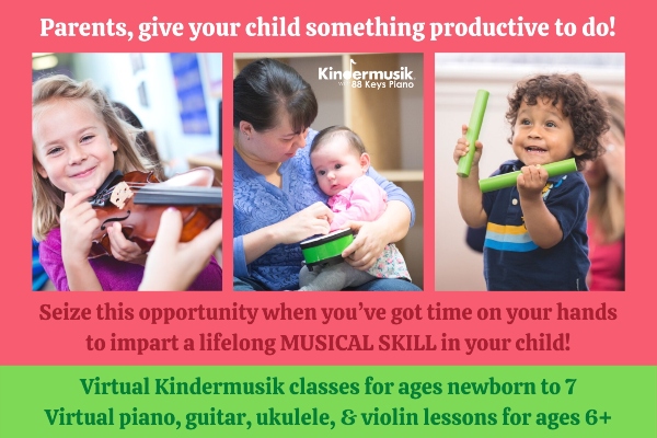 Kindermusik Savannah online classes 