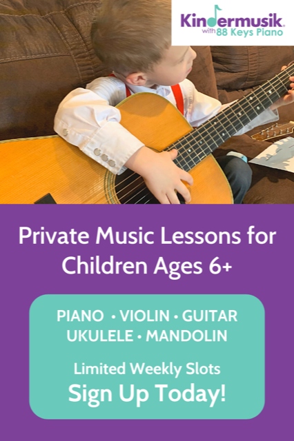 Private music lessons Savannah Pooler piano violin guitar 