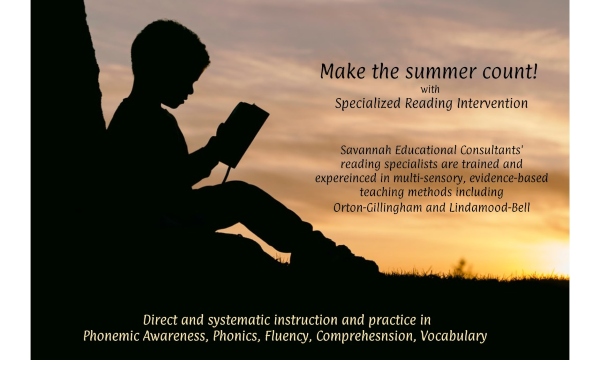 Summer tutoring Savannah Educational Consultants 