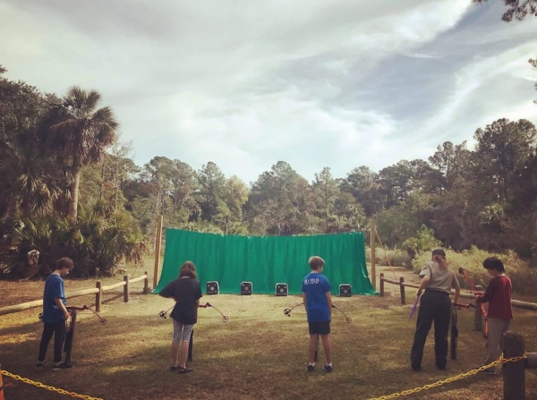 archery class skidaway island state park savannah 