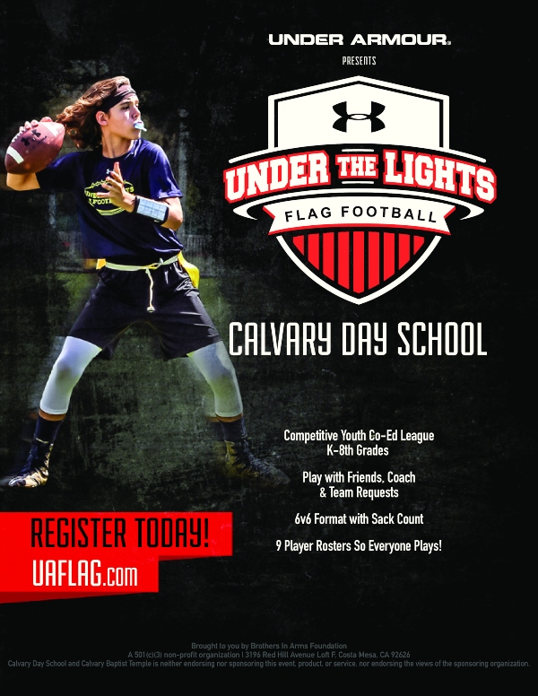 under armour under the lights flag football promo code