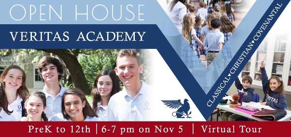 Veritas Academy Savannah schools homeschool open house Chatham County private 