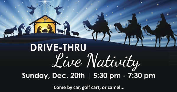 Drive Thru Live Nativity 