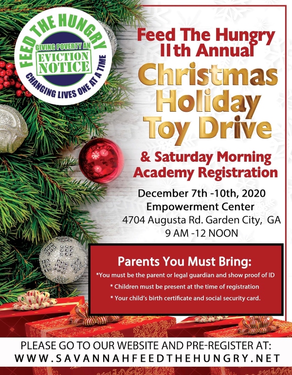 Christmas Toy Registration Savannah 2020 