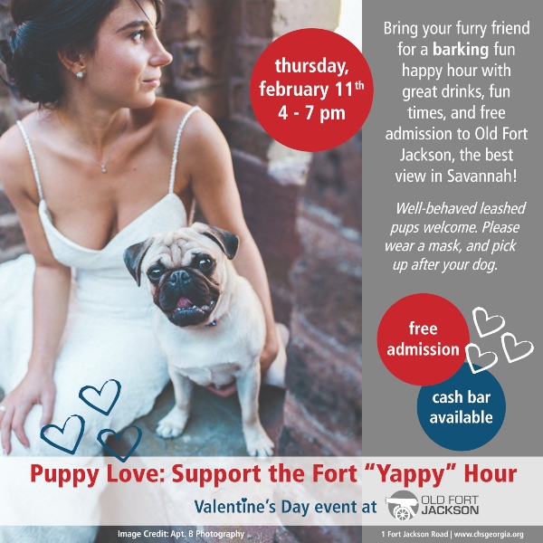 valentines yappy hour old fort jackson savannah coastal heritage 