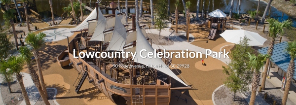 HIlton Head Island Playgrounds Adventure ship Celebration Lowcountry children free outside 