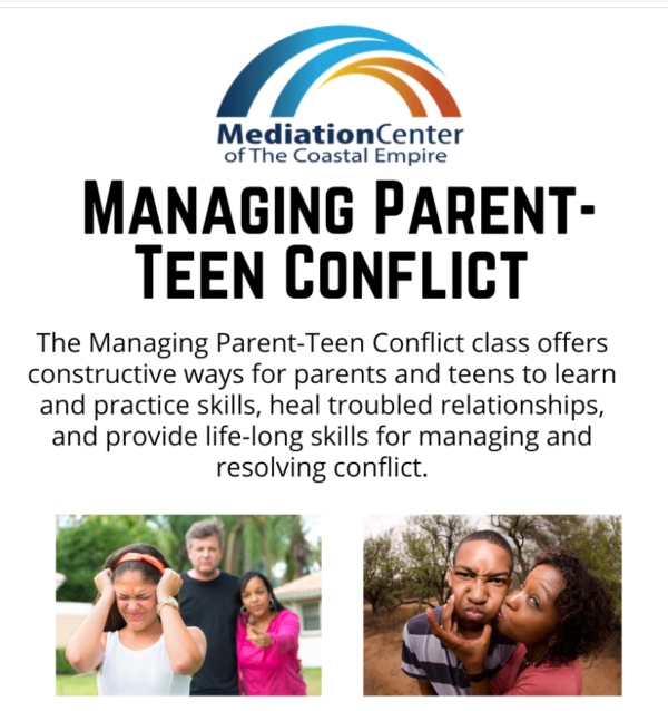 managing parent-teen conflict savannah mediation center 