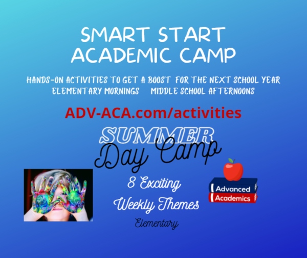 Advanced Academics Smart Start Academic Camp Summer Camp 2021 