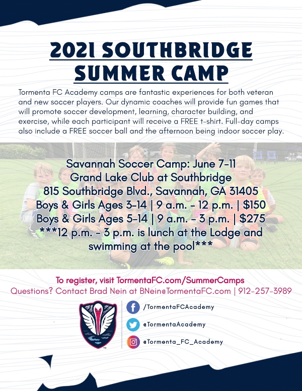 Savannah Summer Camps Soccer 2021 Tormenta 