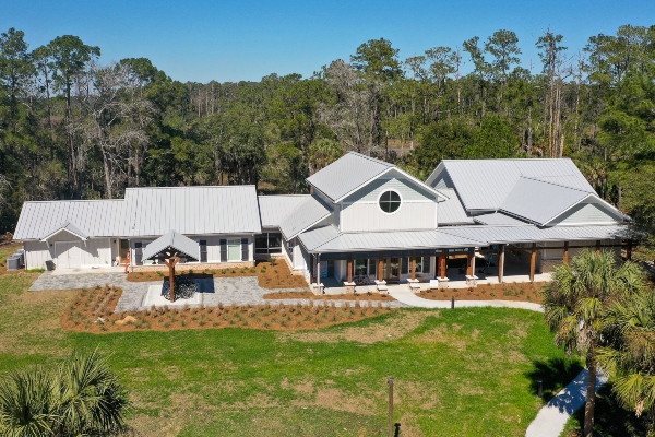 new Skidaway Island State Park visitor center interpretive