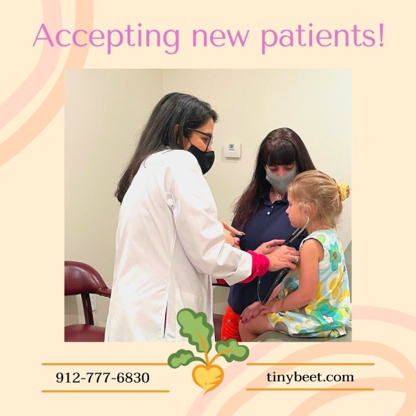 Savannah pediatricians Wilmington Island pediatrics children's doctor Tiny Beet Caudill 