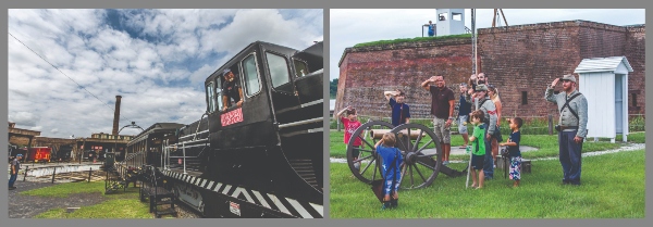 Georgia State Railroad Museum Train Rides Old Fort Jackson Savannah 