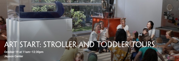 Stroller Toddler Tours Savannah Art Start Jepson Center 