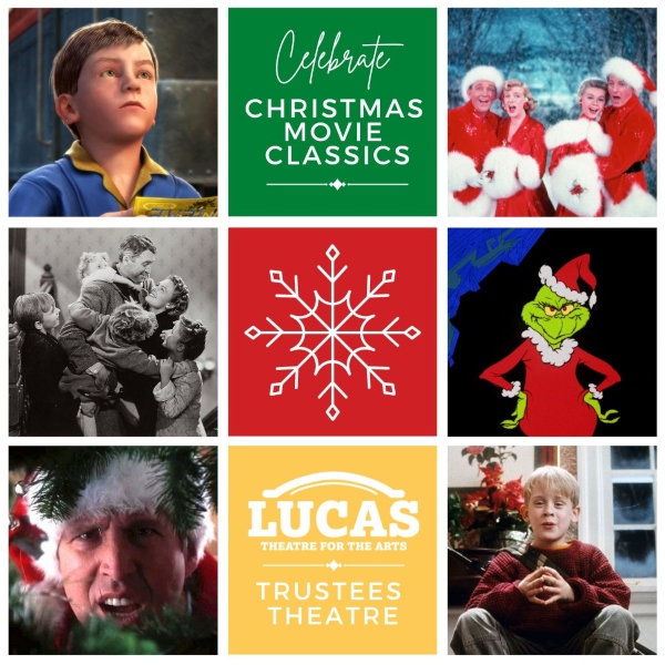 Christmas movies 2021 Lucas theater Kids Savannah Chatham County 