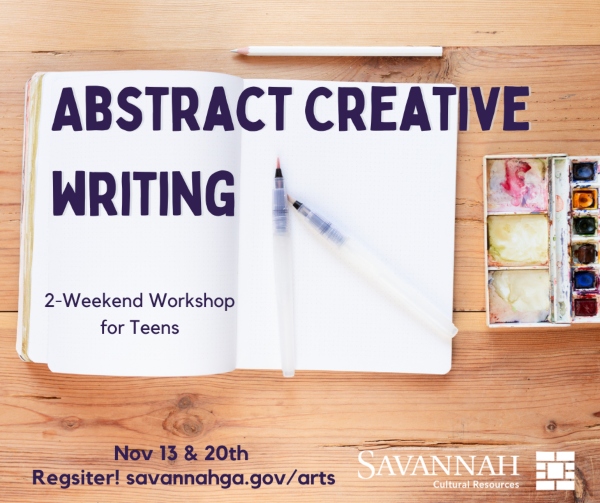 Abstract Creative Writing Savannah Saturday class 