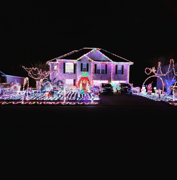 Christmas Lights 2021 Savannah Pooler Rincon Richmond Hill 2021 home house 