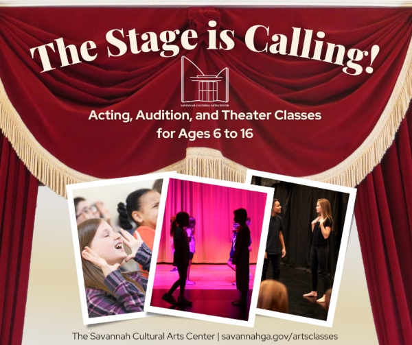 acting drama classes kids students Savannah Cultural Arts improv
