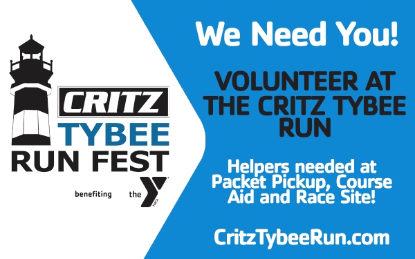 Volunteer Critz tybee run races 2022 
