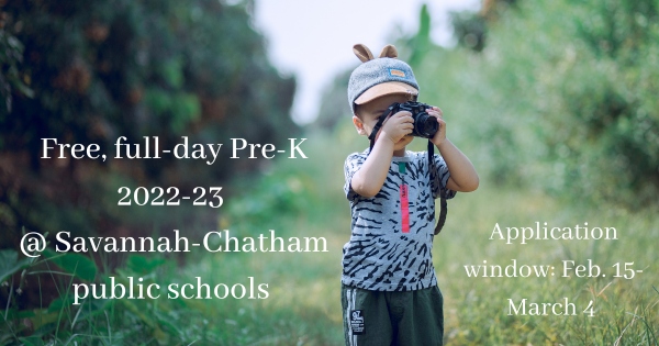 free prek pre-k savannah schools georgia 