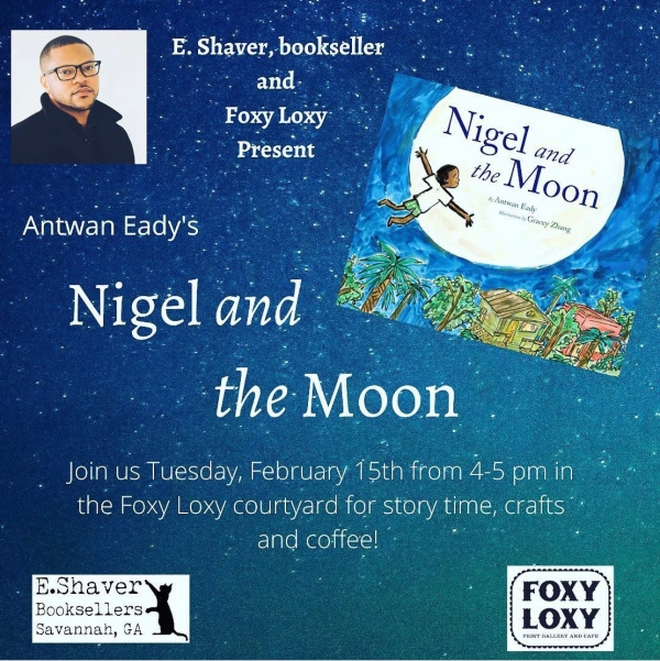 Nigel and Moon book E.Shaver Savannah 