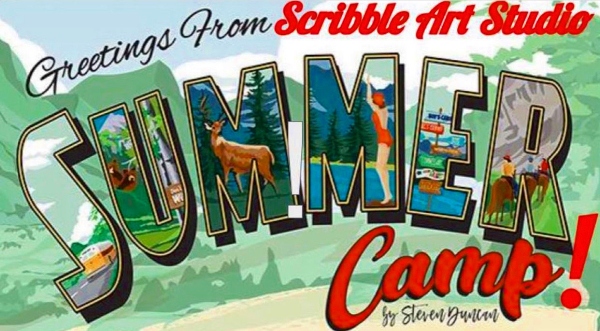 Scribble Art Studio Summer Art Camps Savannah 2022