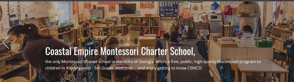 Coastal Montessori Charter School Savannah K-5 public 