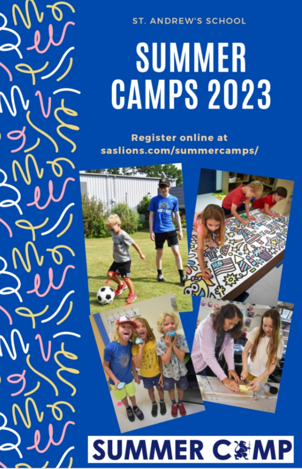 Savannah Summer Camps St. Andrew's preK 2023 sports 